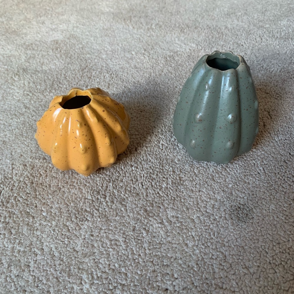 Set of 2 Mini Gourd Planters
